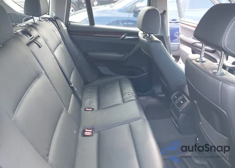 2016 BMW X3 xDrive28I z USA, uszkodzony, nr VIN 5UXWX9C56G0D93337